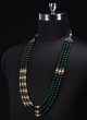 Bottle Green Groom Wear Mala