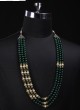 Bottle Green Groom Wear Mala