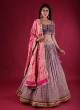 Wedding Wear Lucknowi Work Lehenga Choli