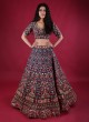 Multi Color Resham Work Lehenga Choli For Wedding