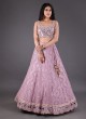 Onion Pink Color Mirror Work Lehenga Choli