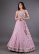 Onion Pink Color Mirror Work Lehenga Choli