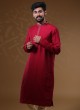 Plastic Mirror Work Kurta Pajama For Wedding