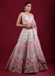 Wedding Wear Raw Silk Resham Work Lehenga Choli