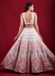 Wedding Wear Raw Silk Resham Work Lehenga Choli