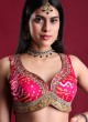 Georgette Zari Work Lehenga Choli