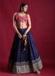 Georgette Zari Work Lehenga Choli