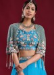 Jacket Style Resham Work Lehenga Choli