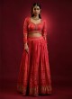 Chiffon Bandhani Printed Lehenga Choli