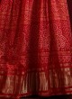 Chiffon Bandhani Printed Lehenga Choli