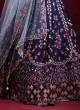 Resham Work Silk Lehenga Choli