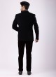 Simple Black Color Suit For Wedding