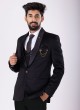 Imported Fabric Black Color Suit