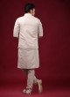 Stylish Linen Nehru Jacket Suit