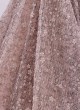 Wedding Wear Beige Heavy Embroidered Gown