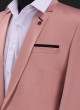 Wedding Wear Blazer In Pink Color