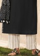 Shagufta Salwar Suit In Balck And Cream Color