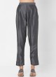 Cotton Silk Grey Pant Style Suit