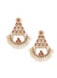 Attractive Earring In Red Color