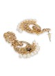 Antique Work Chandbali Earrings