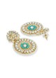 Sea Green Chandbali For Women