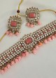 Womens Choker Necklace Set For Wedding