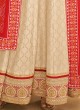 Shagufta Festive Wear Silk Embroidered Salwar Suit