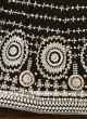 Lehenga Choli In Off-White And Black