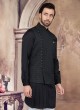 Black Color Nehru Jacket Set