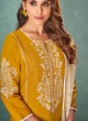 Shagufta Beautiful Musterd Yellow Salwar Suit