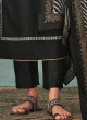 Shagufta Zari Work Pant Style Black Suit