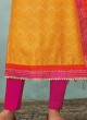 Shagufta Bandhani Printed Pant Style Suit