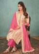 Shagufta Thread Work Pant Style Suit