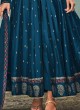 Shagufta Blue Color Anarkali Suit