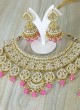 Festive Wear Nacklace With Earrings And Maang Tikka