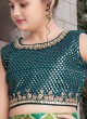 Wedding Wear Sequins Work Lehenga Choli