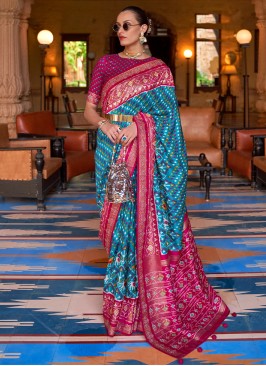 Arresting Patola Silk  Classic Saree