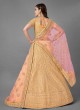 Art Silk Bollywood Lehenga Choli in Yellow