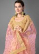 Art Silk Bollywood Lehenga Choli in Yellow