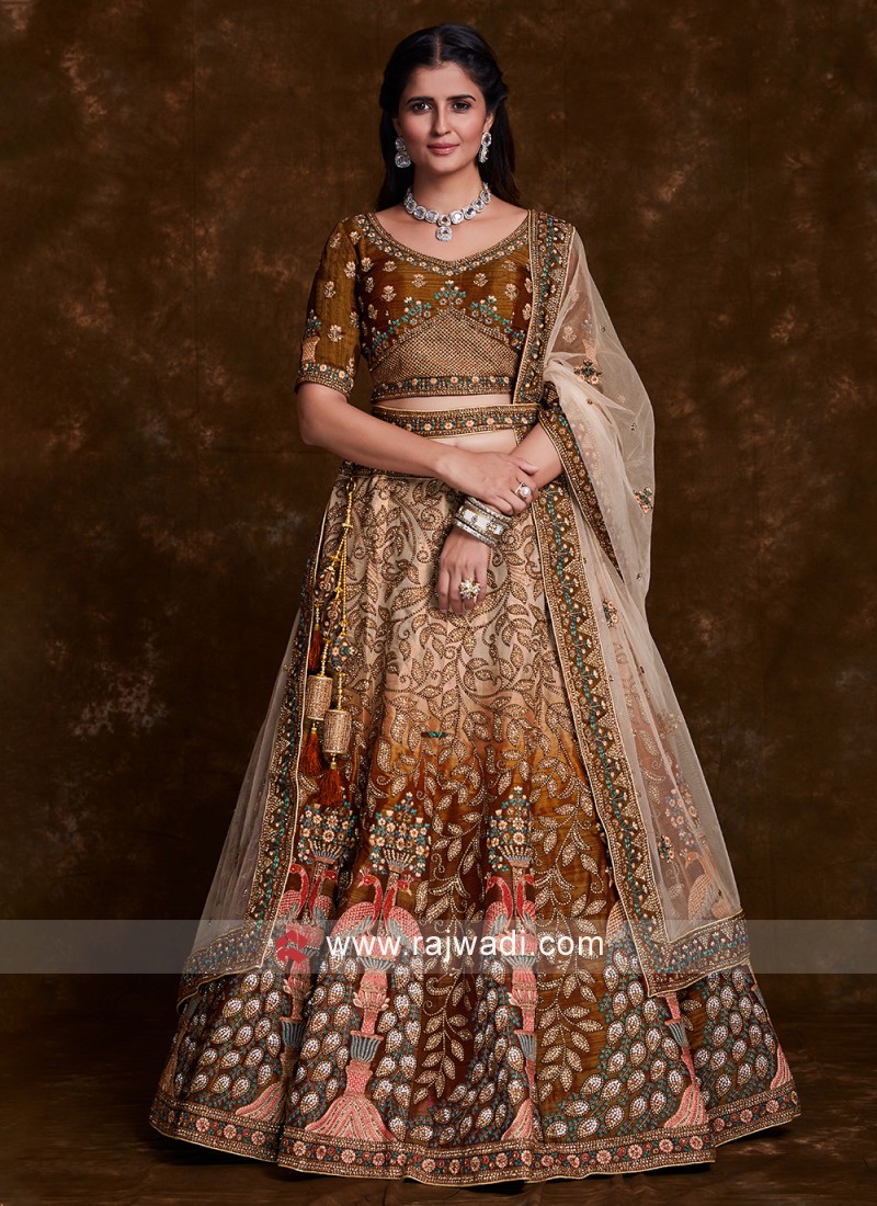 Unique Bridal Lehenga inspiration | Gorgeous Lehenga Designs | Amazing Bridal  Lehenga | Indian wedding gowns, Bridal outfits, Indian bridal outfits