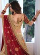 Artistic Resham Bridal Designer Lehenga Choli