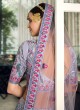 Astonishing Mauve Designer A Line Lehenga Choli