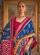 Astounding Mirror Blue Saree