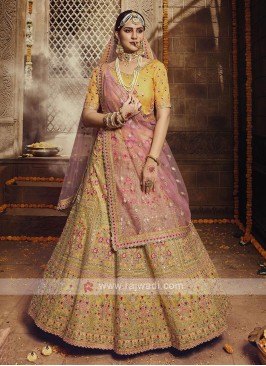 Attractive Organza Lehenga Choli