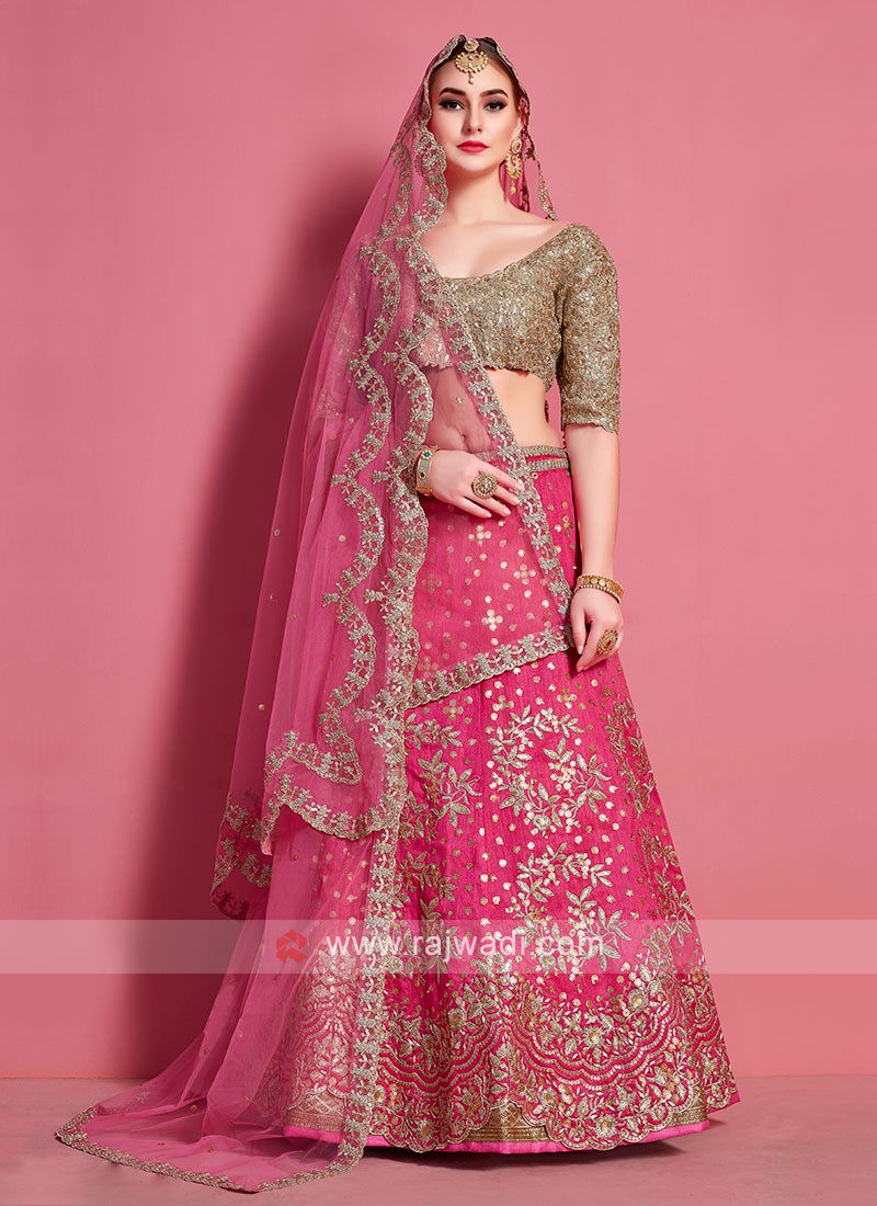 Golden Lehenga Set - Dhunki fashion