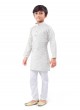 Handloom Cotton Kurta Pajama In Boy