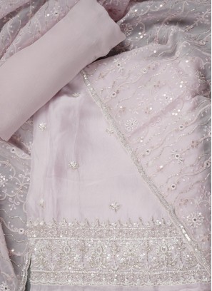 Baby Pink Eid Special Dress Material