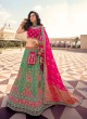 Banarasi Silk Multi Colour Lehenga Choli