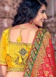 Multi Color Banarasi Silk Woven Lehenga Choli