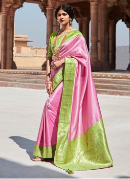 Banarasi Silk Wedding Wear Saree